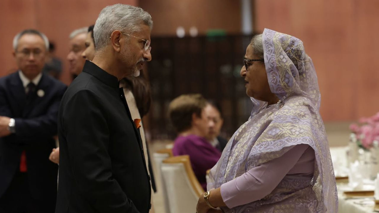 Sheikh Hasina With S. Jaish