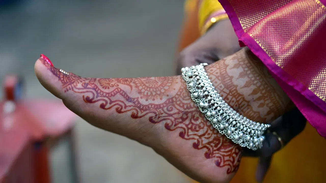 Silver Anklets