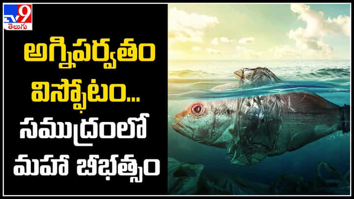 Tonga volcano: టోంగా అగ్నిపర్వతం విస్ఫోటం.. సముద్రంలో మహా బీభత్సం.. వీడియో. Tonga volcano: టోంగా అగ్నిపర్వతం విస్ఫోటం.. సముద్రంలో మహా బీభత్సం.. వీడియో.
