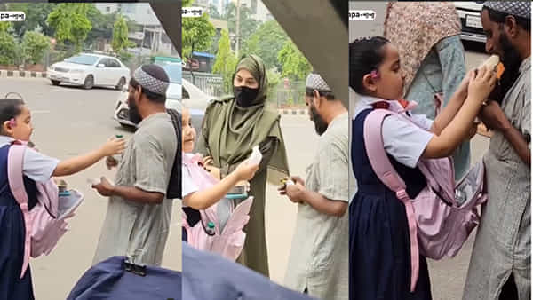 Viral Video: మానవత్వానికి వయసుతో పనేముంది.. కోటిమందికి పైగా చూసిన వీడియోలో ఓ చిన్నారి మంచి మనసు కనిపిస్తుంది.. వీడియోపై ఓ లుక్ వేయండి మరి..