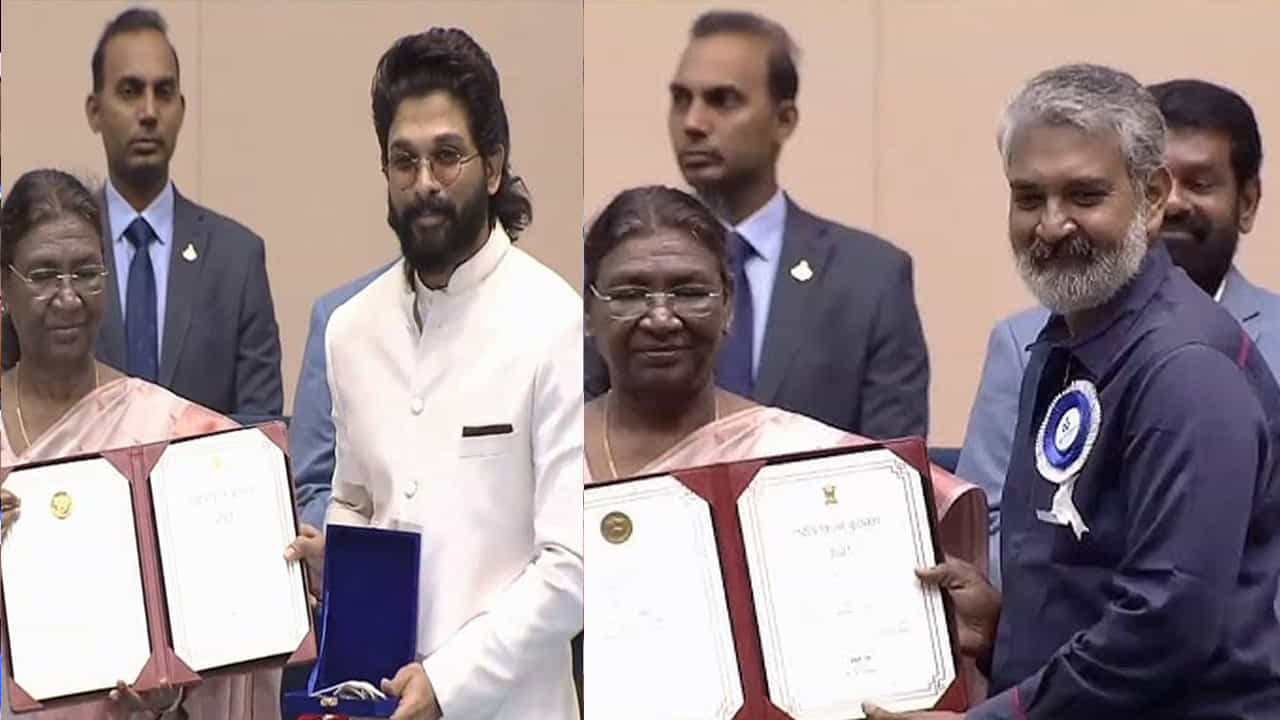 తెలుగు సినిమా చరిత్రలో తొలసారి జాతీయ ఉత్తమ నటుడిగా అవార్డు అందుకుని చరిత్ర సృష్టించారు అల్లు అర్జున్. పుష్పలో నటనకు గానూ 2021 సంవత్సరపు ఉత్తమ నటుడిగా అవార్డు సొంతం చేసుకున్నారు బన్నీ. అలాగే ఉత్తమ చిత్రంగా ట్రిపుల్ ఆర్.. బెస్ట్ మ్యూజిక్ డైరెక్టర్లో సాంగ్స్కు దేవీ.. బ్యాగ్రౌండ్ స్కోర్కు కీరవాణి.. కొరియోగ్రఫీకి ప్రేమ్ రక్షిత్ అవార్డులు స్వీకరించారు.