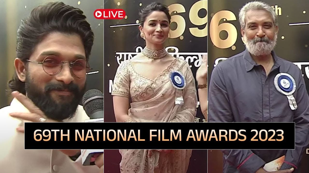 69th National Film Awards: రాష్ట్రపతి ముర్ము చేతుల మీదుగా జాతీయ అవార్డు అందుకున్న అల్లు అర్జున్