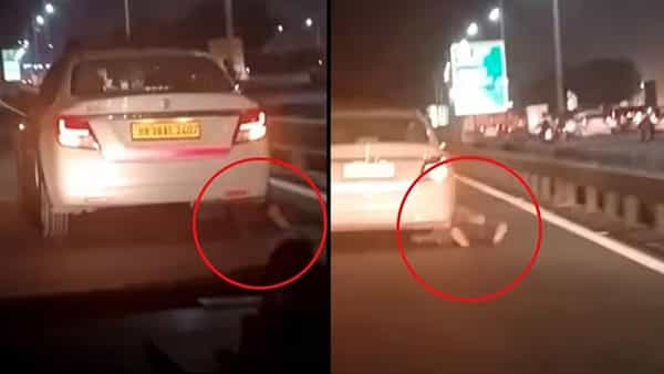 Watch Video: రెచ్చిపోయిన దొంగలు.. క్యాబ్ డ్రైవర్ను కారుతో ఢీకొట్టి రోడ్డుపై ఈడ్చుకెళ్లి..! వీడియో వైరల్