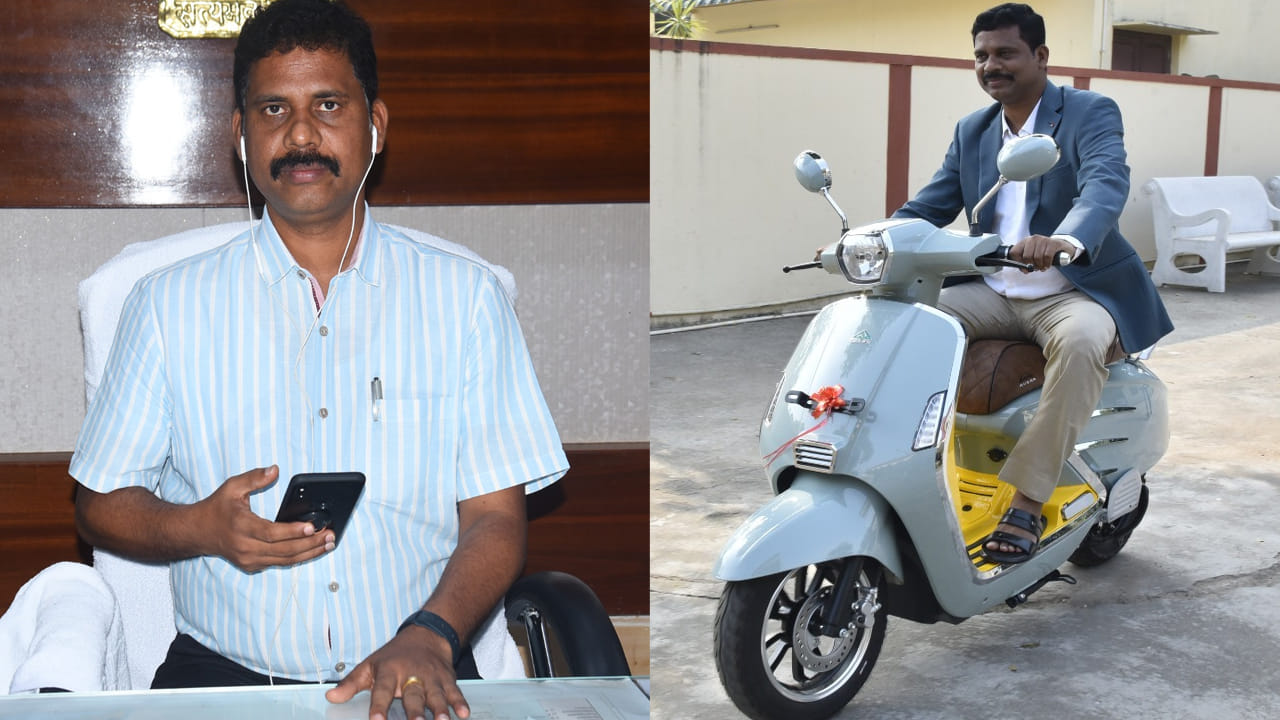 Save Environment: కారు వద్దు.. విద్యుత్ ద్విచక్ర వాహనమే మేలు.. సిబ్బందికి కలెక్టర్ డిల్లీరావు ఆదేశం