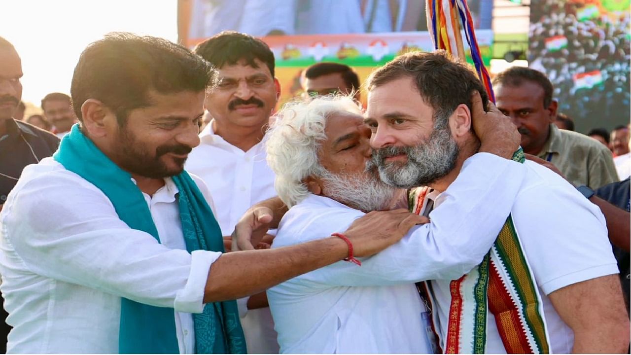 Telangana Polls: గద్దర్ కుటుంబంలో బయటపడ్డ రాజకీయ విభేదాలు.. టికెట్ కోసం వారసుల మధ్య పోటీ