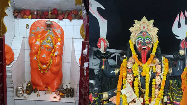 Navratri 2023: గర్భగుడిలో కాళీమాతతో కలిసి పూజలను అందుకుంటున్న గణపతి.. పాండవుల వైభవానికి చిహ్నం..
