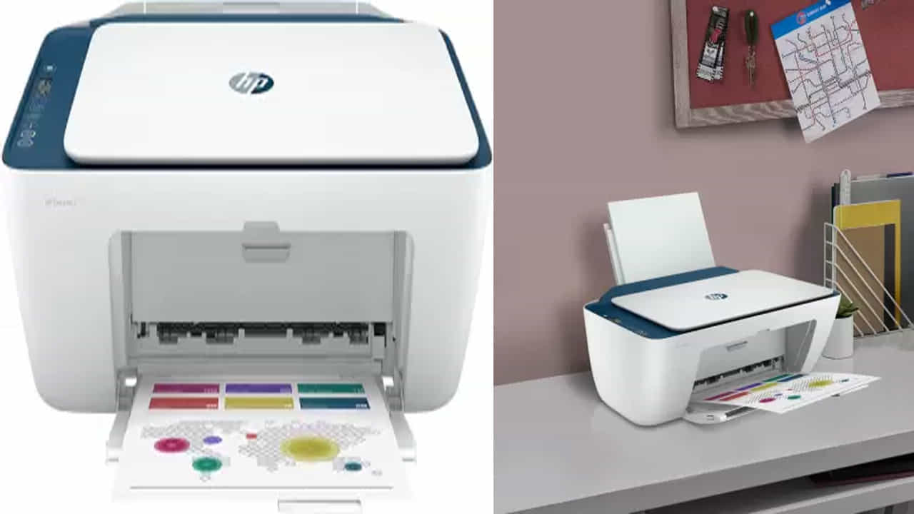 HP DeskJet 2723: హెచ్పీ కంపెనీకి చెందిన ఈ కలర్ ప్రింటర్ గూగుల్ అసిస్టెంట్, అలెక్సా వంటి వాయిస్ కమాండ్లకు సపోర్ట్ చేస్తుంది. కాపీ, స్కాన్, బ్లూటూత్, యూఎస్బీలకు సపోర్ట్ చేస్తుంది. ఈ ప్రింటర్ అసలు ధర రూ. 7005కాగా, డిస్కౌంట్లో భాగంగా రూ. 5000కి సొంతం చేసుకోవచ్చు. ఈ ప్రింటర్ను రూ. 834 ఈఎమ్ఐ చెల్లించడం ద్వారా సొంతం చేసుకోవచ్చు.
