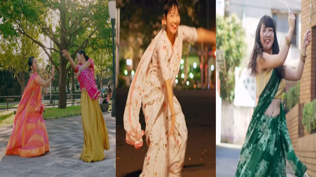 Viral Video: నవరాత్రి ఛాలెంజ్‌ని స్వీకరించిన జపనీస్ అమ్మాయి.. గర్భా, దాండియా వీడియోలతో సందడి