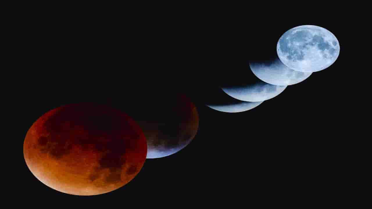 Lunar Eclipse: ఖగోళంలో మరో వారంలో అద్భుతం.. చంద్రగ్రహణ సమయంలో చంద్రుడి రంగు మార్పు..!
