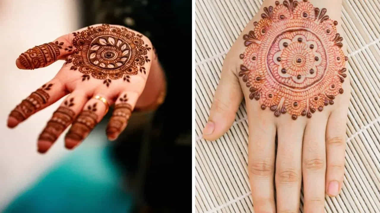 మెహందీ డిజైన్లు గీయడం మరీ కష్టంగా అనిపిస్తే పూలు, తీగలు వంటి డిజైన్లు కూడా ట్రై చేయవచ్చు. ప్రస్తుతం ఈ డిజైన్లు ట్రెండింగ్లో ఉన్నాయి. తక్కువ టైంలో చేతిని నిండుగా, అందంగా కనిపించేలా ఈ డిజైన్లు చేస్తాయి.