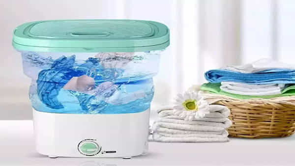 Bucket Size Washing Machine: ఫీచర్లలో సాటిలేదు.. వాషింగ్లో తిరుగులేదు.. రూ.5 వేలకే పోర్టబుల్ వాషింగ్ మెషీన్.. ఫిదా అవ్వాల్సిందే..!