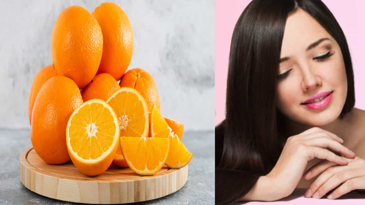Oranges-
ఆరెంజ్ ఫ్రూట్: నారింజ పండ్లను తీసుకోవడం ద్వారా చాలా ప్రయోజనాలను పొందవచ్చు. ఈ పండులో విటమిన్ సి మంచి మొత్తంలో ఉంటుంది, దీని సహాయంతో తెల్ల జుట్టును నల్లగా మార్చవచ్చు. కాబట్టి వారానికి రెండుసార్లు ఆ పండు తినడానికి ప్రయత్నించండి. మీరు కొన్ని రోజుల్లో ప్రభావాన్ని చూడవచ్చు.