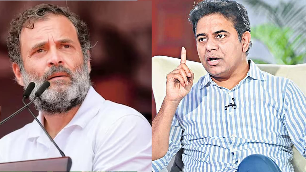Minster KTR: వాళ్లంతా ఎవరు..? రాహుల్ గాంధీ మాట్లాడుతుంటే నవ్వొస్తుంది.. మంత్రి కేటీఆర్ స్ట్రాంగ్ కౌంటర్..