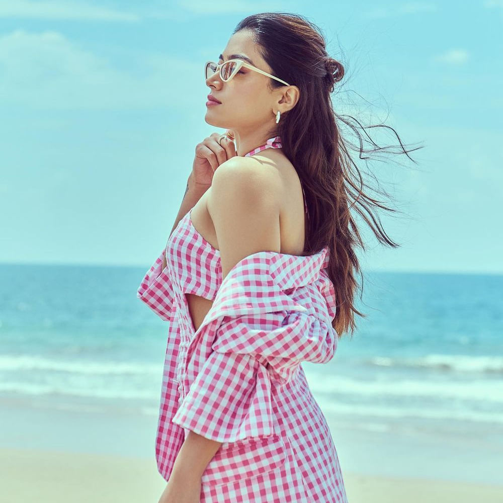 Rashmika, who has acted in Telugu commercial films so far, has ensured that there is scope for acting in those films as well.