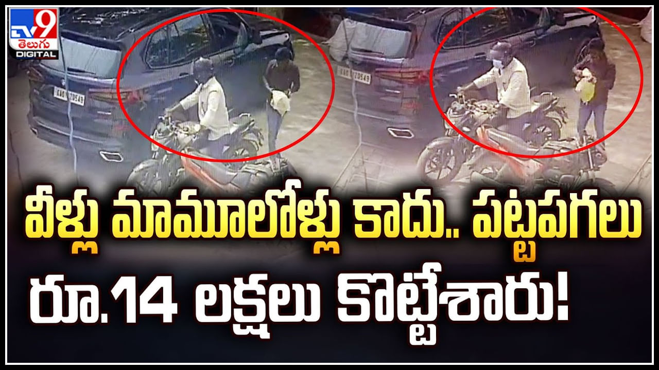 Crime: వీళ్లు మామూలోళ్లు కాదు.. పట్టపగలు ఎంతకు తెగించారు..! వైరల్ వీడియో.