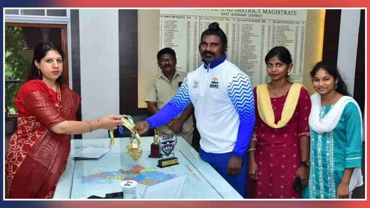 చదివింది పదో తరగతి.. చేసేది డ్రైవర్ ఉద్యోగం.. కానీ ఇంటి నిండా బంగారు పతకాలు..