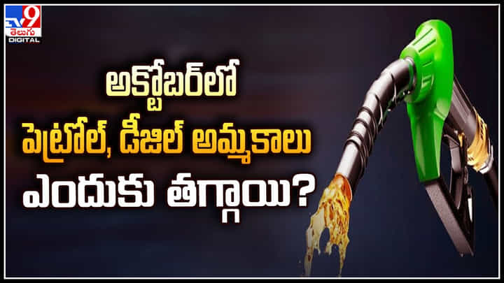 Petrol - Diesel Prices: అక్టోబర్ లో పెట్రోల్, డీజిల్ అమ్మకాలు ఎందుకు తగ్గాయి.? Petrol - Diesel Prices: అక్టోబర్ లో పెట్రోల్, డీజిల్ అమ్మకాలు ఎందుకు తగ్గాయి.?