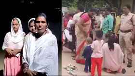 పోలీస్ స్టేషన్ ఎదుట మహిళ ఆత్మహత్యాయత్నం.. భర్తను చూపించట్లేదంటూ. పోలీస్ స్టేషన్ ఎదుట మహిళ ఆత్మహత్యాయత్నం.. భర్తను చూపించట్లేదంటూ.