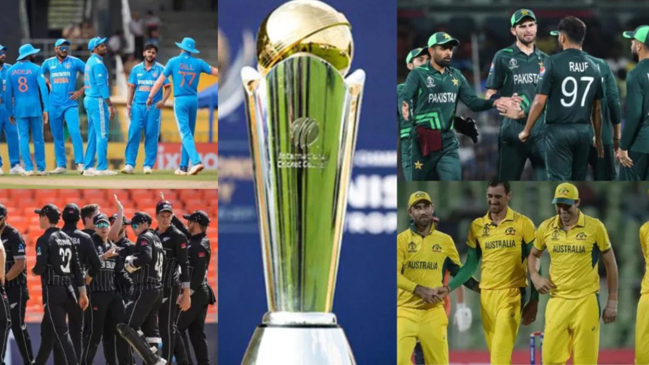 ICC Champions Trophy 2025 ఛాంపియన్స్ ట్రోఫీ 2025లో పాల్గొనే 8 జట్లు