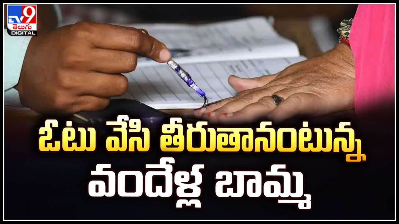 Vote: ఓటు వేసి తీరుతానంటున్న వందేళ్ల బామ్మ.! 104 ఏళ్ల వయసులో ఇంటినుంచే ఓటు.!.