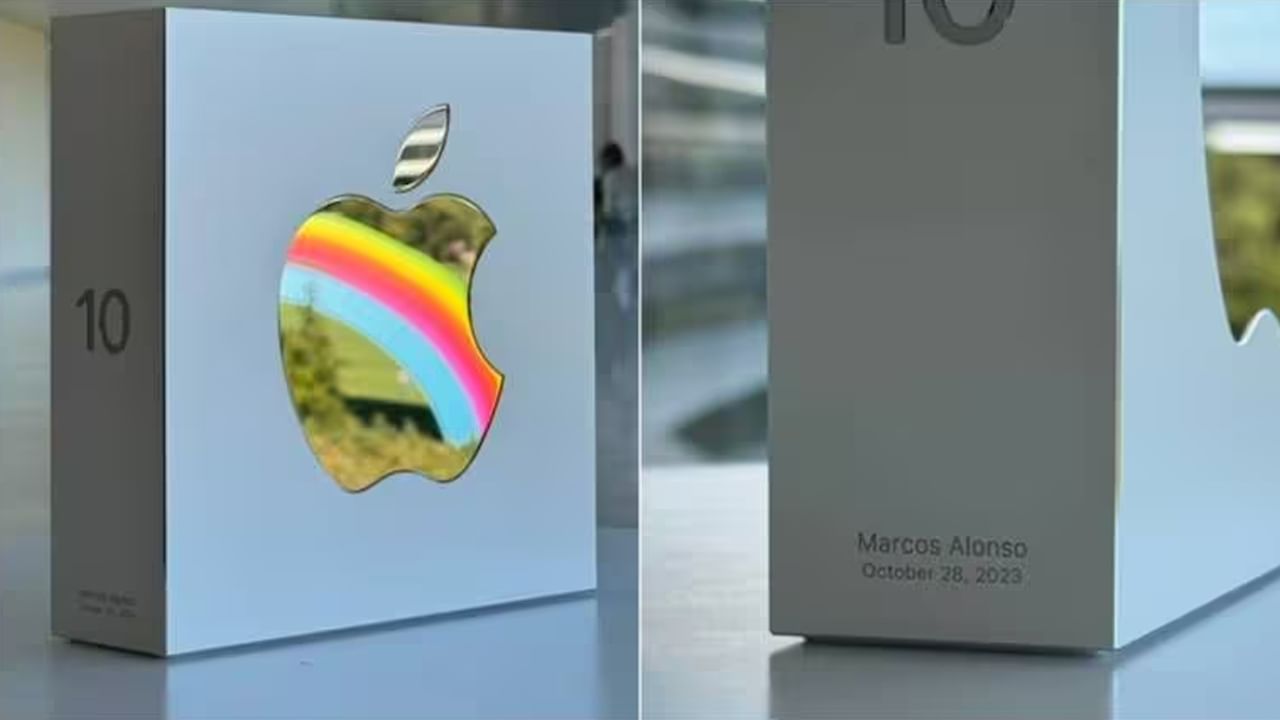 Apple Employee: యాపిల్‌ కంపెనీలో 10ఏళ్లు పూర్తి చేసుకున్న ఉద్యోగికి ప్రత్యేక బహుమతి లభించింది.. వైరలవుతున్న వీడియో