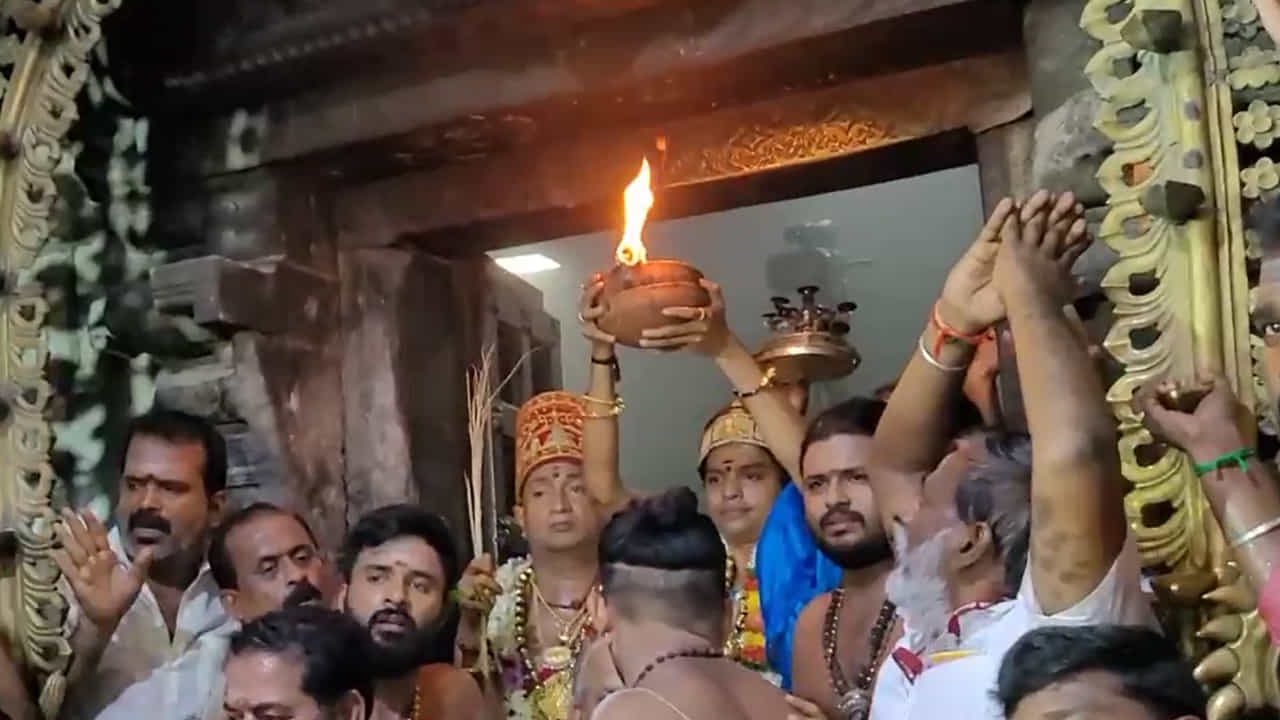 అరుణాచలంలోని కార్తీక దీపోత్సవాల్లో ప్రధాన ఘట్టం భరణి దీపం. ఈ వేడుకను ఆదివారంఉదయం 5 గంటలకు నిర్వహించారు. అన్నామలైయార్ గర్భగుడి ఎదుట శివాచార్యులు వేద మంత్రోచ్ఛారణలతో పారాణి దీపం వెలిగించారు.