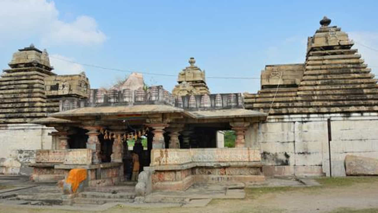 ఆలయంలోని రెండు స్తంభాల్లో ఒకదాని నీడై ఉండొచ్చని భావించినా.. ఒకే నీడ రెండు స్తంభాలకు మధ్యలో ఉండే గర్బగుడిలోని విగ్రహం వెనుక వైపు పడుతోంది. దీంతో ఈ నీడ దేనిదనేది అంతు చిక్కని ప్రశ్నగా మారింది. 