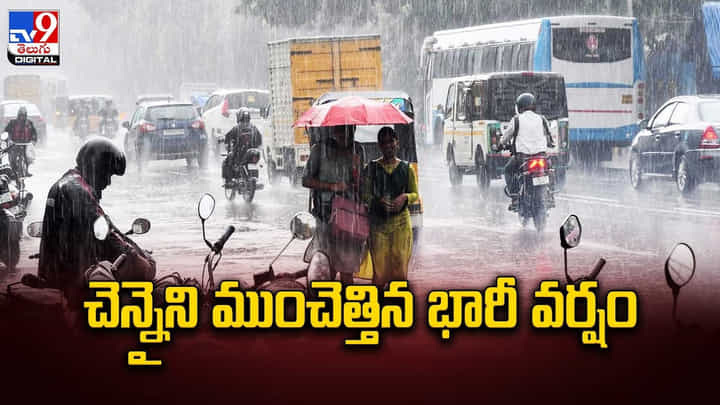 చెన్నైని ముంచెత్తిన భారీ వర్షం.. విద్యాసంస్థలకు సెలవు ప్రకటించిన ప్రభుత్వం చెన్నైని ముంచెత్తిన భారీ వర్షం.. విద్యాసంస్థలకు సెలవు ప్రకటించిన ప్రభుత్వం