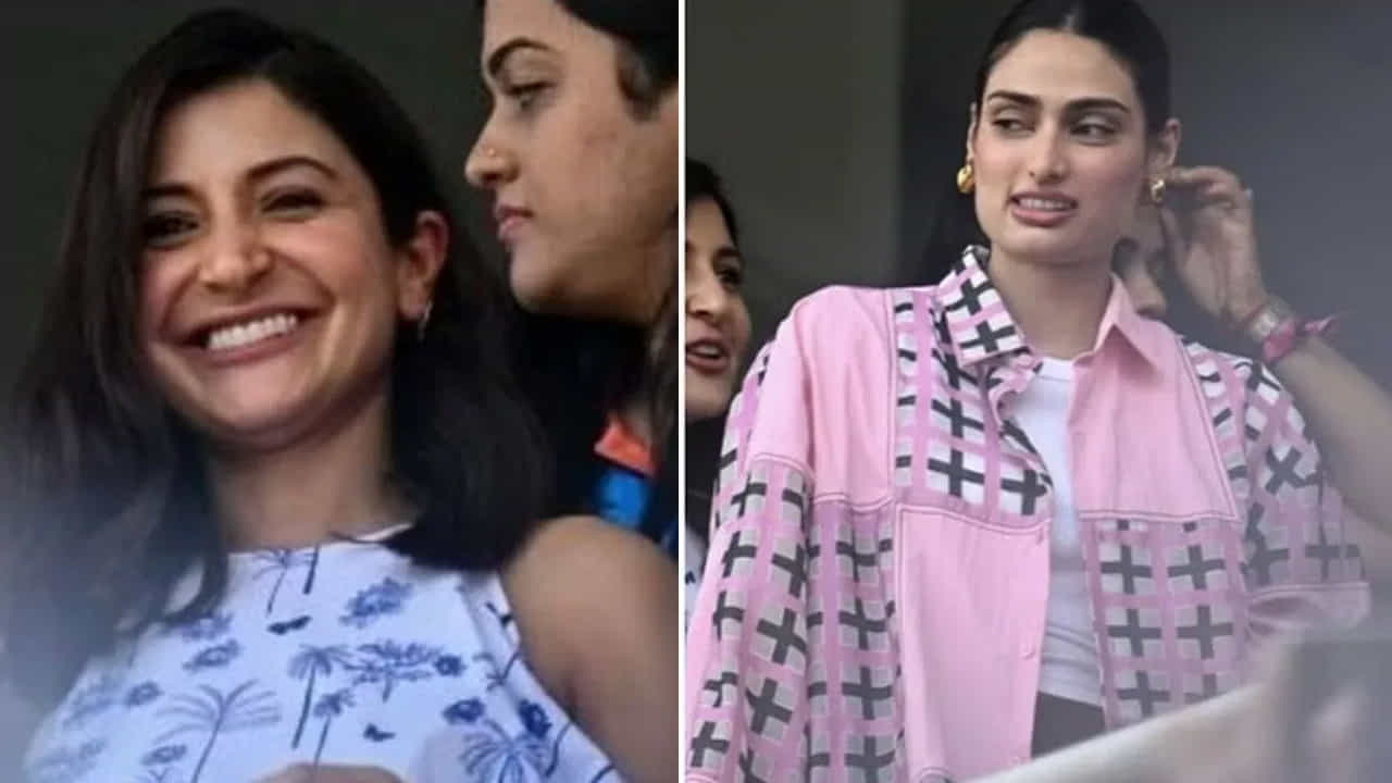 విరాట్ కోహ్లీ సతీమణి అనుష్క శర్మ వైట్ మ్యాక్సీ గౌనులో కనిపించింది.  అలాగే కేఎల్ రాహుల్ భార్య అతియా శెట్టి గ్యాలరీలో సందడి చేసింది. వీరికి సంబంధించిన ఫోటోలు సోషల్ మీడియాలో వైరల్ అవుతున్నాయి.