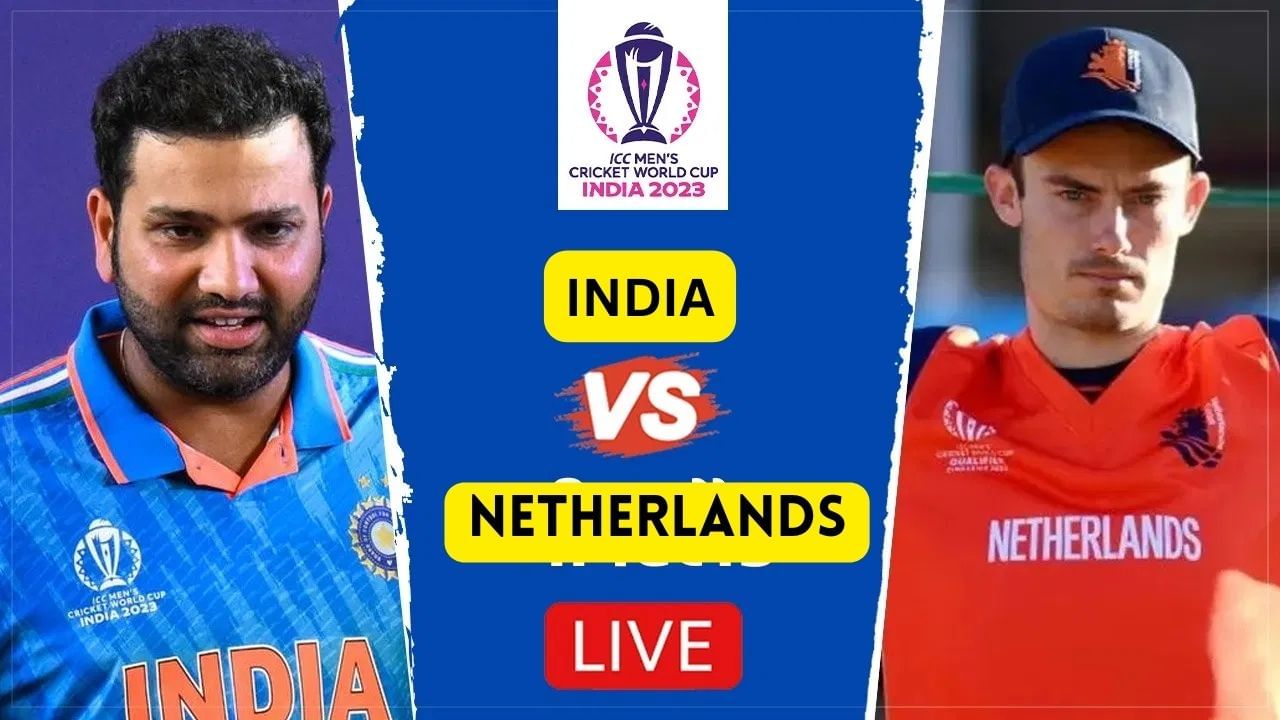 Live Cricket Score, IND vs NED 2023: India crush Netherlands by 160 runs -  The Times of India