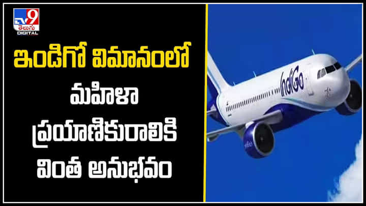 IndiGo: ఇండిగో విమానంలో మహిళా ప్రయాణికురాలికి వింత అనుభవం.. వీడియో. IndiGo: ఇండిగో విమానంలో మహిళా ప్రయాణికురాలికి వింత అనుభవం.. వీడియో.