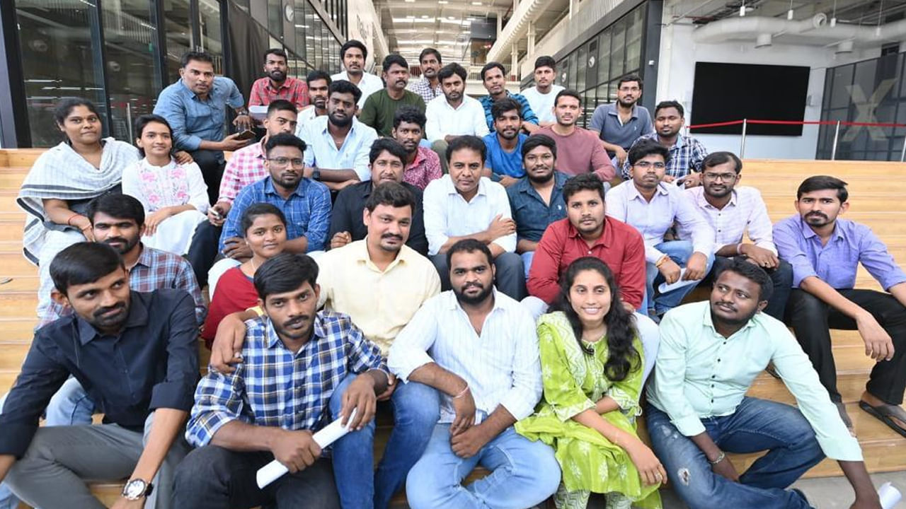 KTR had a meeting with the unemployed