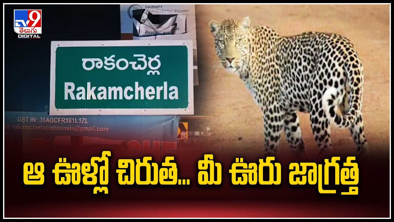 Leopard: ఆ ఊళ్లో చిరుత.! మీ ఊరు జాగ్రత్త.! బంధించేందుకు అధికారుల యత్నం.