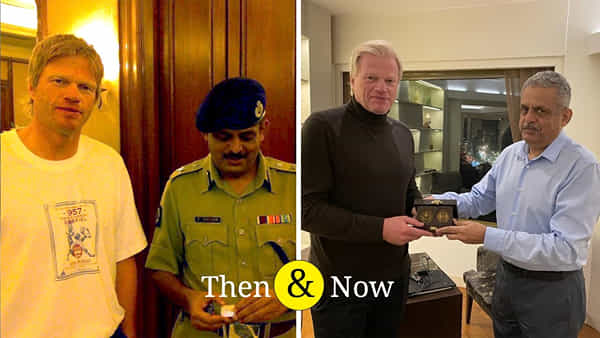 Oliver Kahn: 15 ఏళ్లు గడిచినా వీడని స్నేహ బంధం.. పాత ఫ్రెండ్ను కలుసుకున్న ఆలివర్ ఖాన్