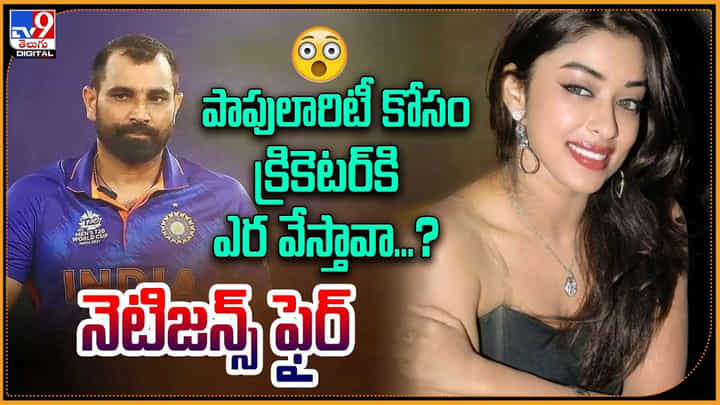 Payal Ghosh - Mohammed Shami: పాపులారిటీ కోసం క్రికెటర్కి ఎర వేస్తావా.? హీరోయిన్ పై దారుణ విమర్శలు.. Payal Ghosh - Mohammed Shami: పాపులారిటీ కోసం క్రికెటర్కి ఎర వేస్తావా.? హీరోయిన్ పై దారుణ విమర్శలు..