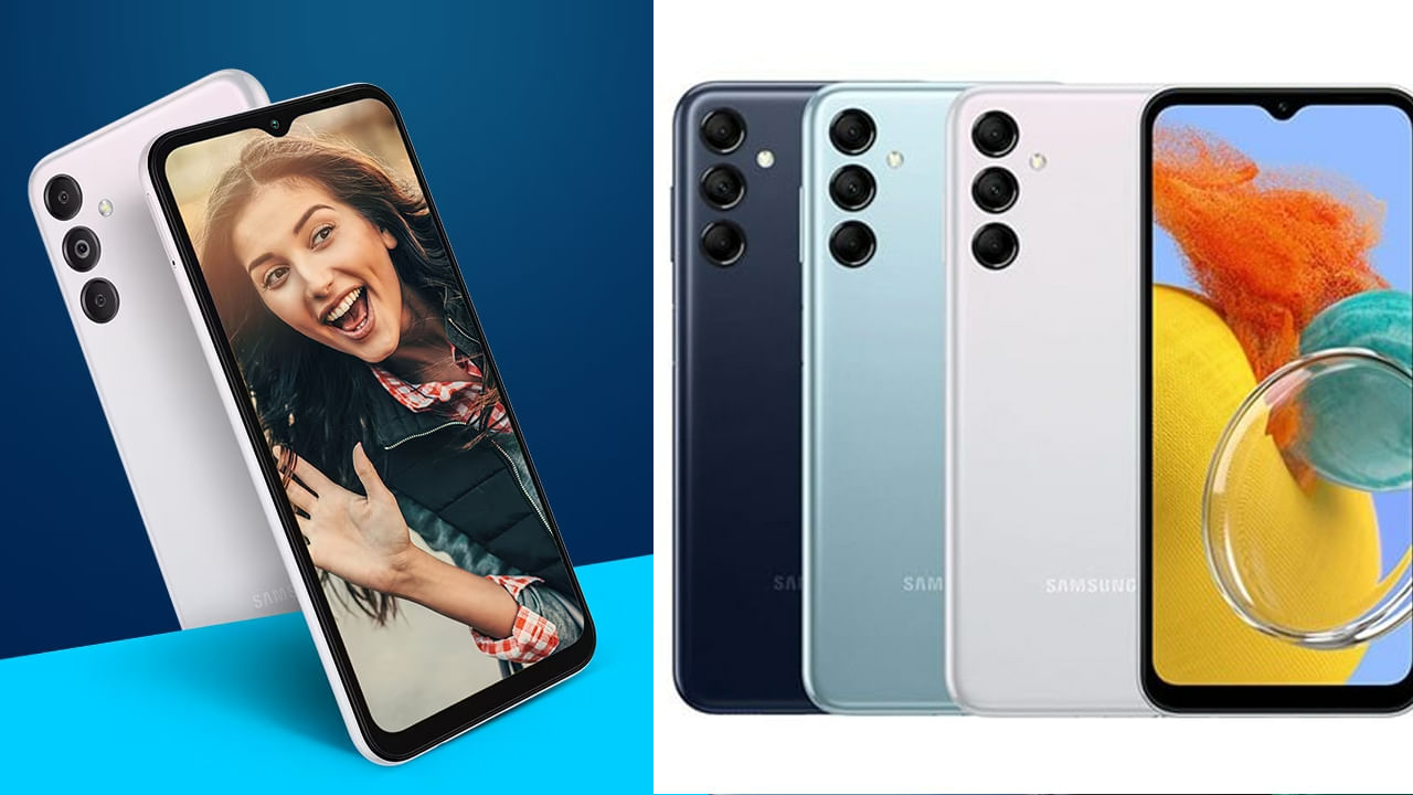 Samsung Galaxy M14: సామ్‌సంగ్‌ బ్రాండ్‌తో తక్కువ ధరలో అందుబాటులో ఉన్న బెస్ట్ 5జీ ఫోన్స్‌లో ఇది ఒకటి. ఈ ఫోన్‌ను ప్రముఖ ఈ కామర్స్‌ సైట్ అమెజాన్‌లో రూ. 12,039కి సొంతం చేసుకోవచ్చు. ఈ ఫోన్‌ ఫీచర్ల విషయానికొస్తే ఇందులో 50 మెగాపిక్సెల్స్‌తో కూడిన రెయిర్‌ కెమెరాను అందించారు. అలాగే 6000 ఎమ్‌ఏహెచ్‌ బ్యాటరీ ఈ ఫోన్‌ సొంతం. ఆక్టాకోర్‌ 2.4 జీహెచ్‌ 5ఎన్‌ఎమ్‌ ప్రాసెసర్‌ను అందించారు. 