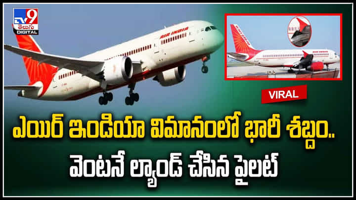 Delhi: ఎయిర్ ఇండియా విమానంలో భారీ శబ్దం.. వెంటనే ల్యాండ్ చేసిన పైలట్. Delhi: ఎయిర్ ఇండియా విమానంలో భారీ శబ్దం.. వెంటనే ల్యాండ్ చేసిన పైలట్.