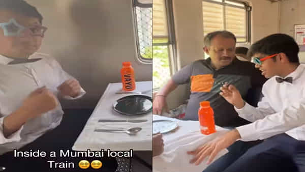 Watch Video: సూపర్గా ఉంది బ్రో.. లోకల్ ట్రైన్లో రెస్టారెంట్..! ప్రయాణికులకు నోరూరించే విందుకు ఆహ్వానం..