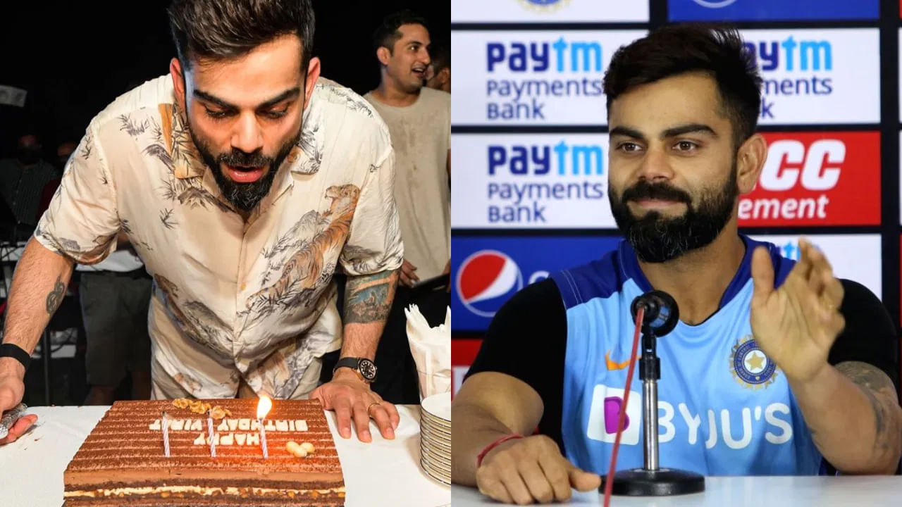 WATCH: Virat Kohli cuts cake to celebrate his 34th birthday with Indian  teammates in Melbourne | Cricket News, Times Now