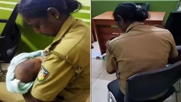 తల్లి ఐసీయూలో, తండ్రి జైల్లో.. ఆకలితో ఏడుస్తున్న 4నెలల చిన్నారి పట్ల మహిళా పోలీసు అధికారిణి ఔదార్యం