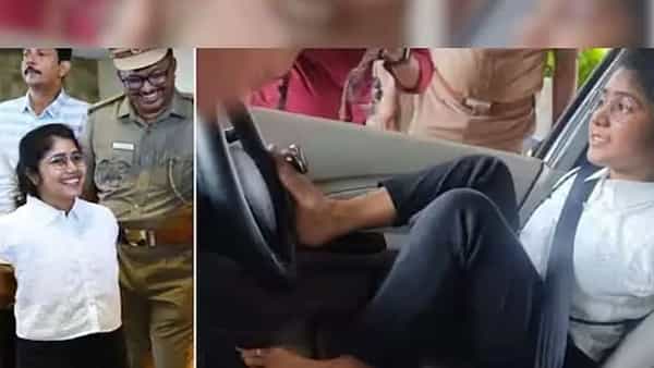 ఆత్మస్థైర్యం ఉండాలేగానీ.. ఏదైనా సాధ్యం..! పుట్టుకతోనే చేతులు లేని యువతికి డ్రైవింగ్ లైసెన్స్..