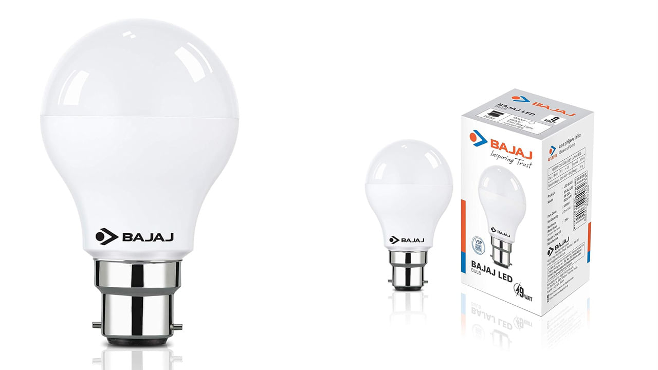 Bajaj 9W B22 LED: బజాజ్‌ 9 వాట్స్‌ ఎల్‌ఈడీ బల్బ్‌ రెండేళ్ల వారంటీతో వస్తుంది. 25000 గంటల లైఫ్‌ స్పాన్‌తో ఈ బల్బ్‌ పనిచేస్తుంది. ధర విషయానికొస్తే ఈ ఇన్వర్టర్‌ బల్బ్‌ అమెజాన్‌లో రూ. 140కి అందుబాటులో ఉంది. 