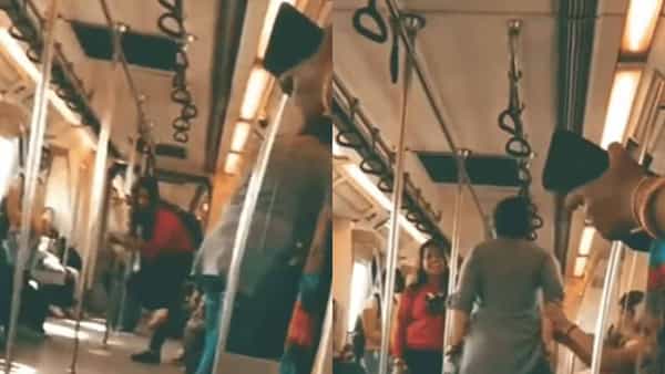 Watch Viral Video: ఏంటి బ్రో ఇది..! ఢిల్లీ మెట్రోలో మహిళల యుద్ధం.. ఆయుధాలు చూస్తే అవాక్కే..!