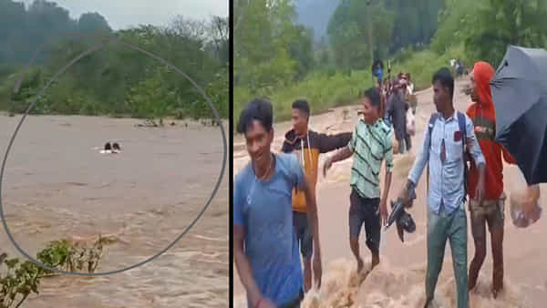 Visakha: సంతకు వెళ్ళొస్తూ వాగులో గిరిజనుల గల్లంతు.. ఘాట్ రోడ్లో వాహనాలకు నో ఎంట్రీ..