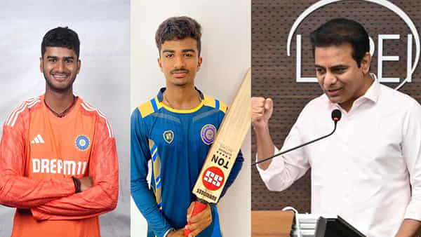 World Cup 2024: అండర్ 19 వరల్డ్ కప్ భారత జట్టులో తెలంగాణ పోరగాళ్లు.. యంగ్ క్రికెటర్లకు కేటీఆర్ విషెస్