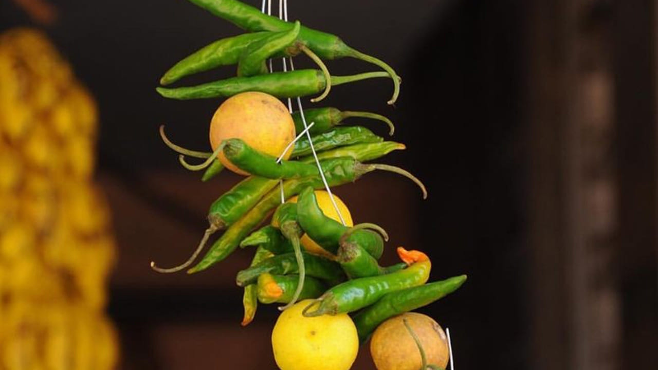 Vastu: ఇంటి ముందు నిమ్మ, మిరపకాయ ఎందుకు కడుతారు.? లాజిక్ ఏంటి.?