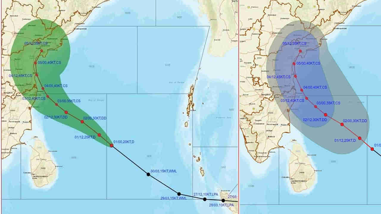 Miachaung Cyclone: ఏపీ వైపు దూసుకొస్తున్న మిచౌంగ్ తుఫాన్.. భారీ వర్ష సూచన.. లేటెస్ట్ వెదర్ రిపోర్ట్..