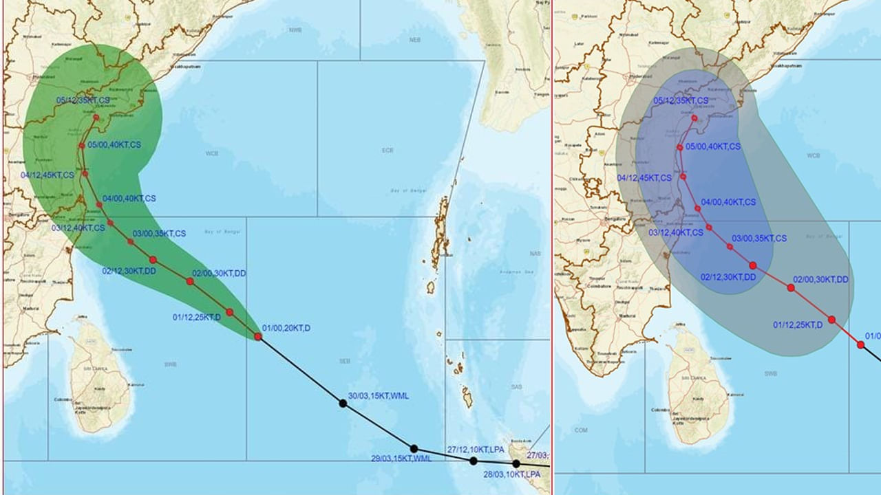 Miachaung Cyclone: ఏపీ వైపు దూసుకొస్తున్న 'మిచౌంగ్' తుఫాన్.. భారీ వర్ష సూచన.. లేటెస్ట్ వెదర్ రిపోర్ట్..