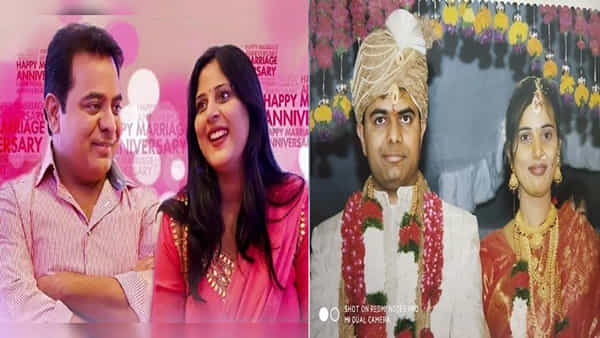 MLA KTR: మన బంధం ఇలాగే కొనసాగాలి.. పెళ్లి రోజున భార్యకు స్వీట్ సర్ప్రైజ్ ఇచ్చిన కేటీఆర్