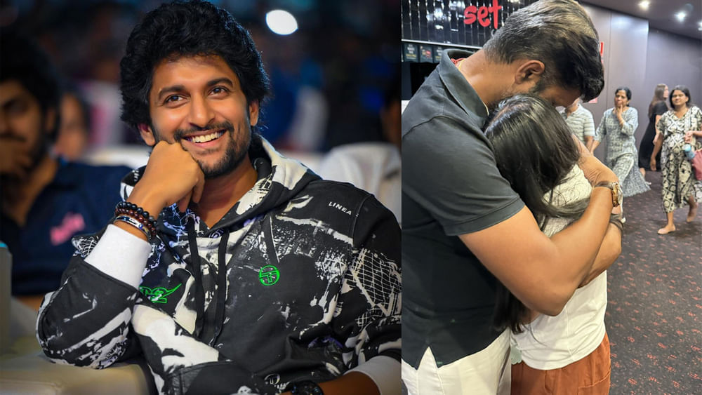 Hi Nanna: 'హాయ్ నాన్న' చూసి ఎమోషనల్ అయిన అమ్మాయి.. ఆ తండ్రీకూతుళ్ల ప్రేమకు నాని ఫిదా.. Hi Nanna: 'హాయ్ నాన్న' చూసి ఎమోషనల్ అయిన అమ్మాయి.. ఆ తండ్రీకూతుళ్ల ప్రేమకు నాని ఫిదా..